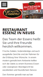 Mobile Screenshot of essenz-neuss.de